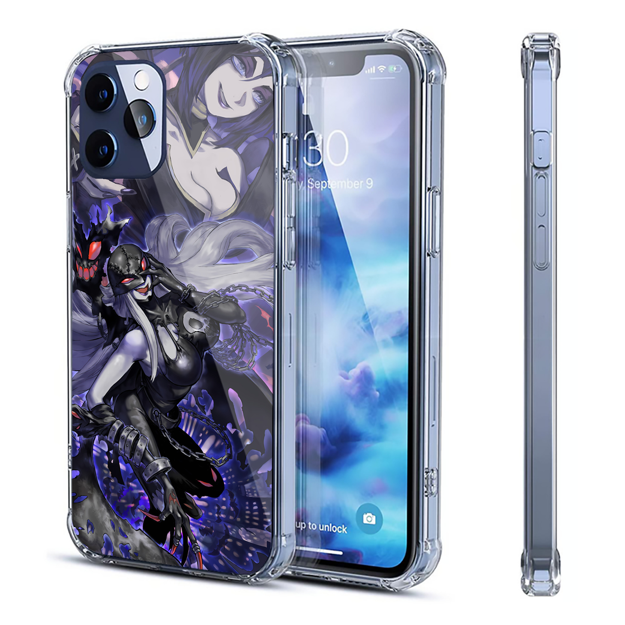（画像用） Digimon デジタルモンスター/デジモン 【iPhone 12シリーズ対応】透明スマホケース（クリアソフトケース）